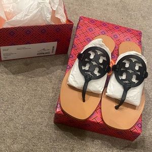 Tory Burch Miller Square Toe Sandal